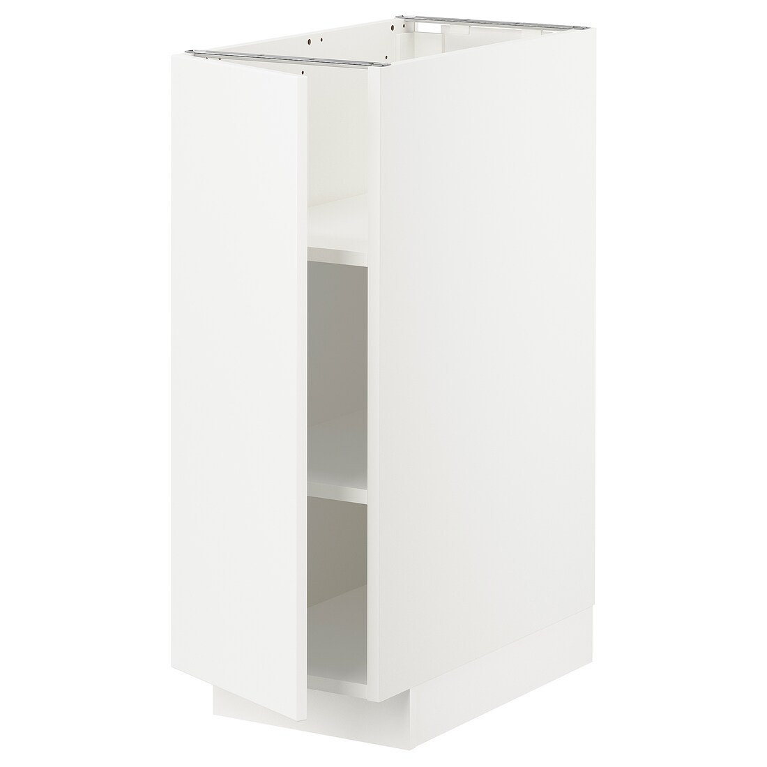 IKEA METOD МЕТОД Напольный шкаф с полками, белый / Veddinge белый, 30x60 см 59469199 | 594.691.99