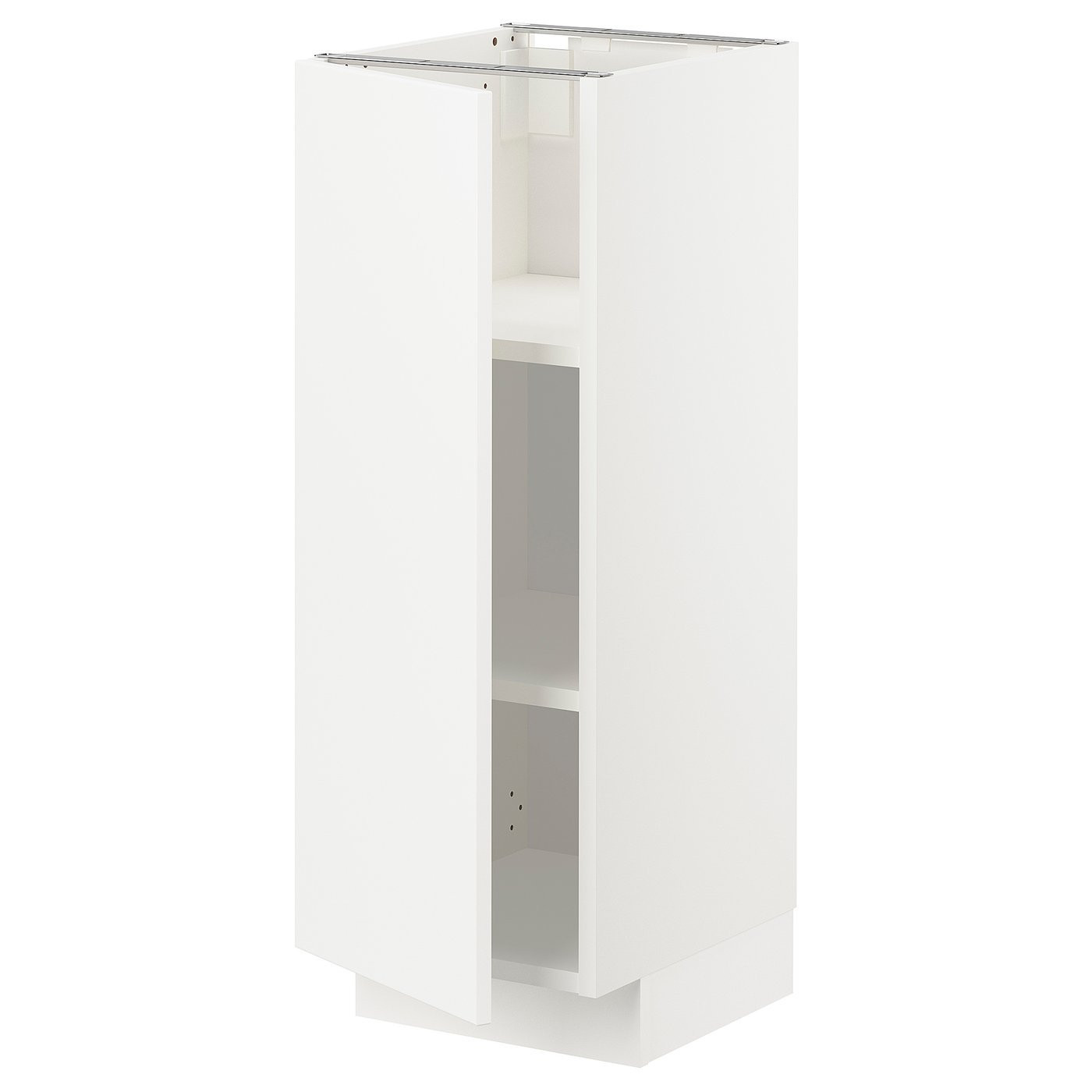 IKEA METOD МЕТОД Підлогова шафа з полицями, білий/ВЕДДІНГЕ білий, 30x37 см 09466669 | 094.666.69