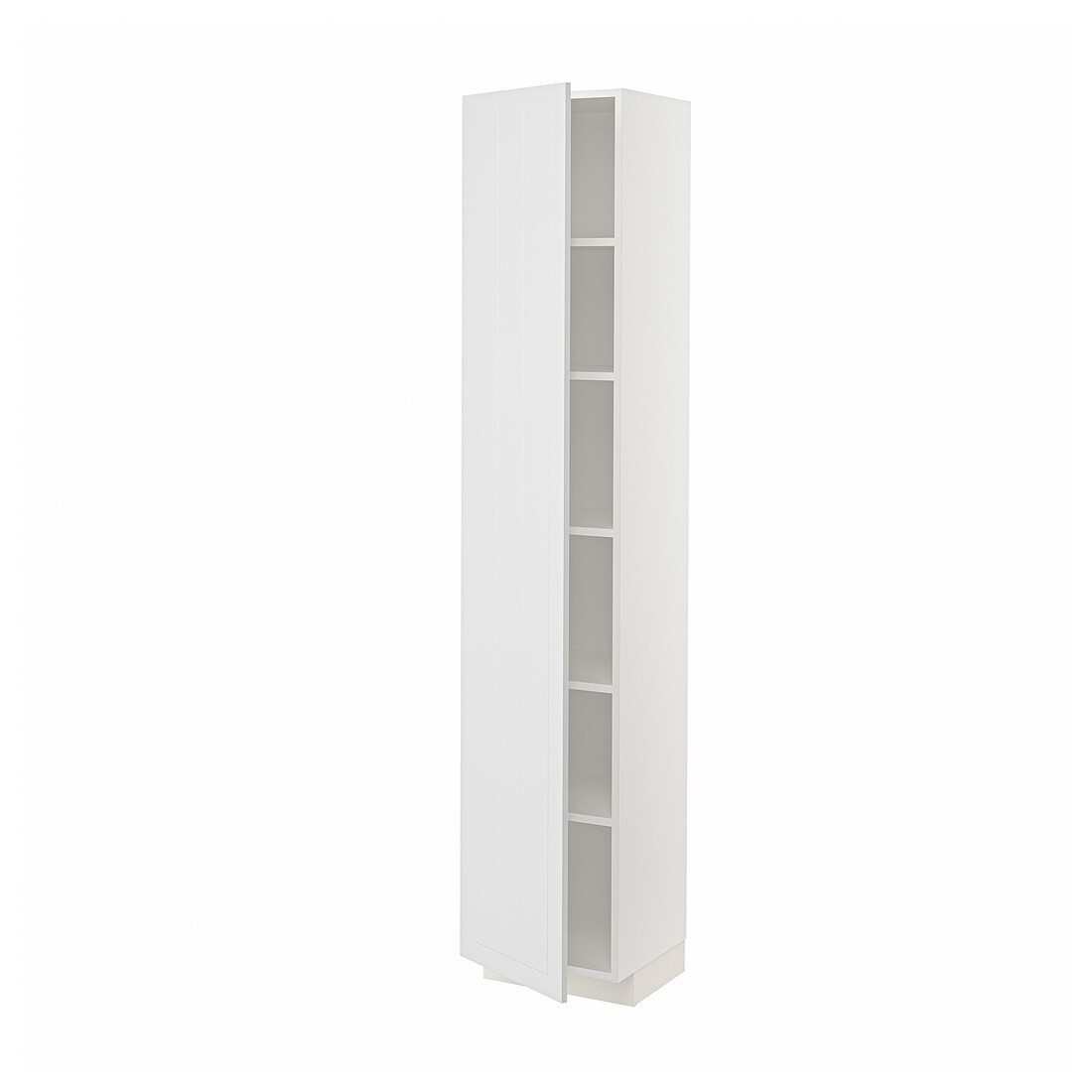 IKEA METOD МЕТОД Высокий шкаф с полками, белый / Stensund белый, 40x37x200 см 29466258 | 294.662.58