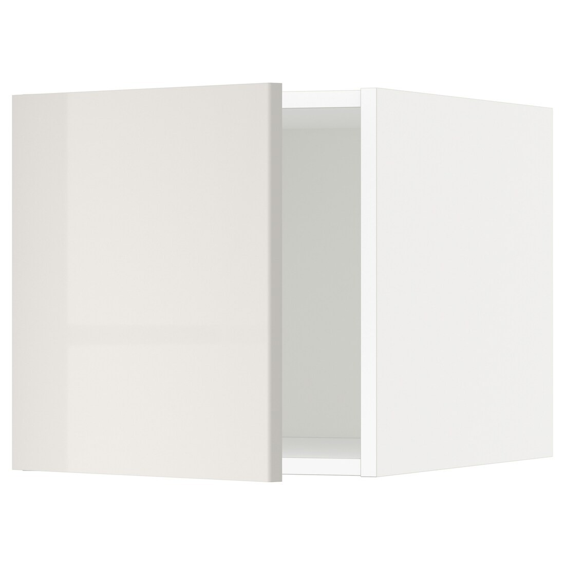 IKEA METOD МЕТОД Надставка, белый / Ringhult светло-серый, 40x40 см 09469385 | 094.693.85