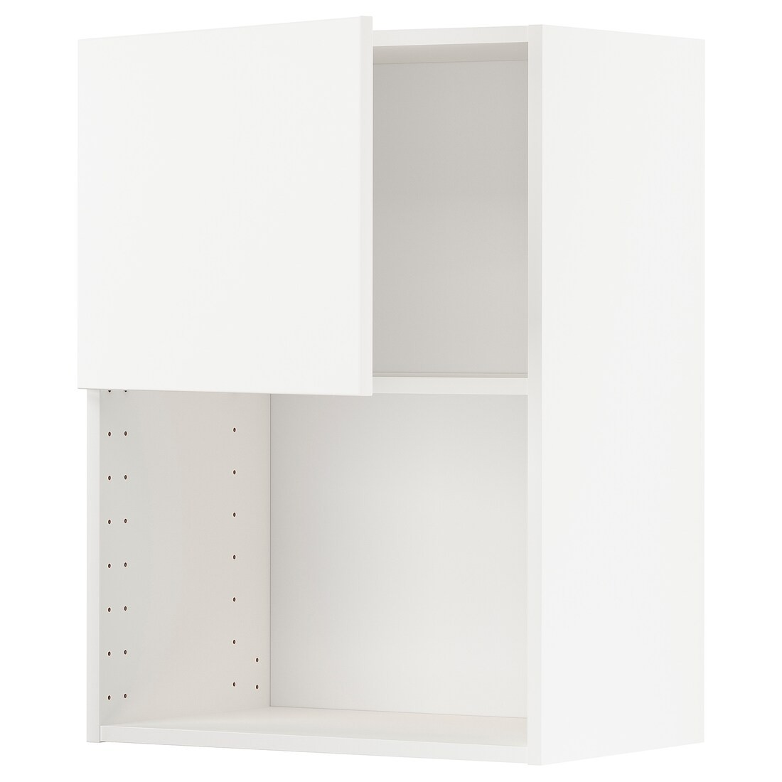 IKEA METOD МЕТОД Навесной шкаф для СВЧ-печи, белый / Veddinge белый, 60x80 см 59468557 | 594.685.57