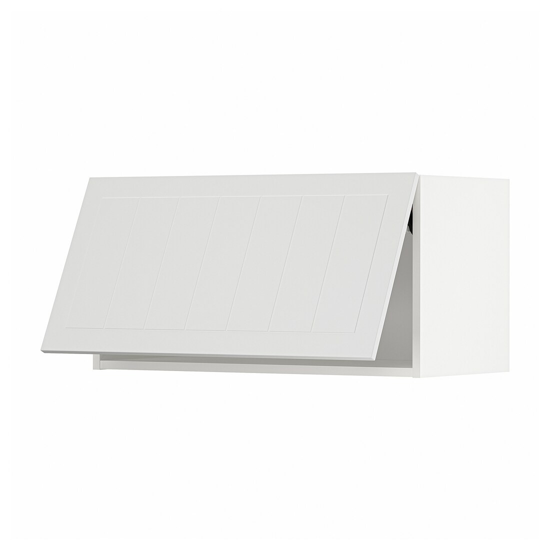 IKEA METOD МЕТОД Навесной горизонтальный шкаф, белый / Stensund белый, 80x40 см 59409252 | 594.092.52