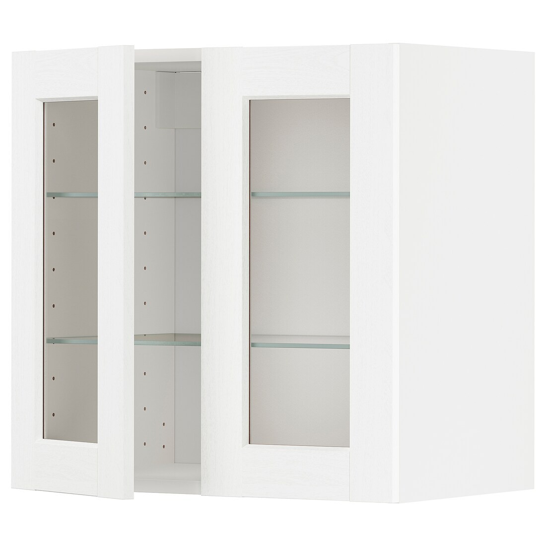 IKEA METOD МЕТОД Навесной шкаф, белый Enköping / белый имитация дерева, 60x60 см 69473474 | 694.734.74