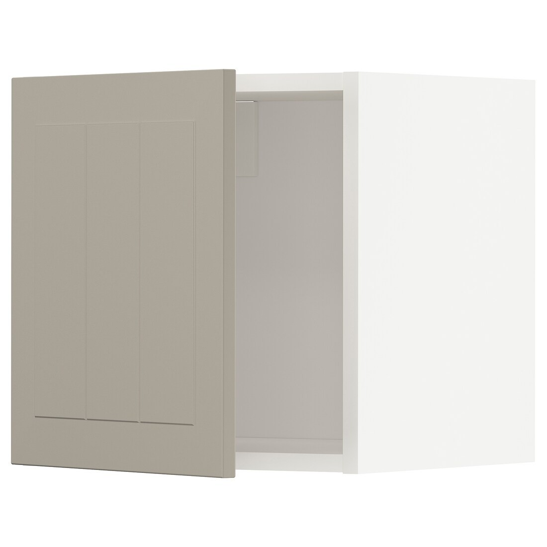 IKEA METOD МЕТОД Настенный шкаф, белый / Stensund бежевый, 40x40 см 69457737 | 694.577.37