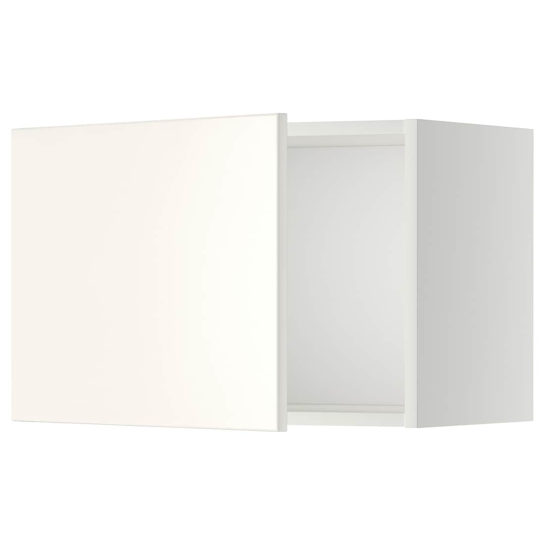 IKEA METOD МЕТОД Настенный шкаф, белый / Veddinge белый, 60x40 см 19465155 194.651.55