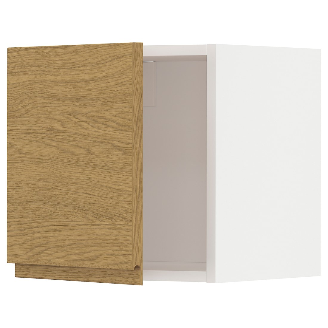 IKEA METOD навесной шкаф, белый / Voxtorp имитация дуб, 40x40 см 49537962 | 495.379.62