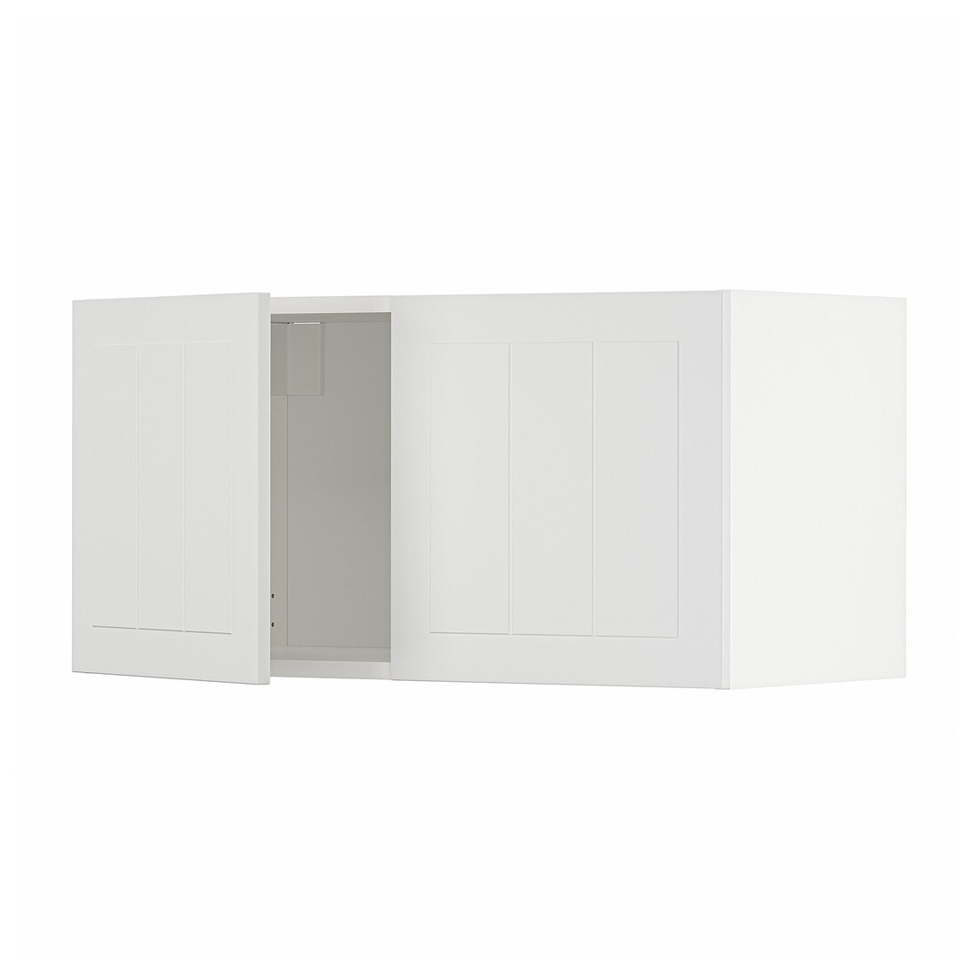IKEA METOD МЕТОД Навесной шкаф с 2 дверями, белый / Stensund белый, 80x40 см 09457740 | 094.577.40