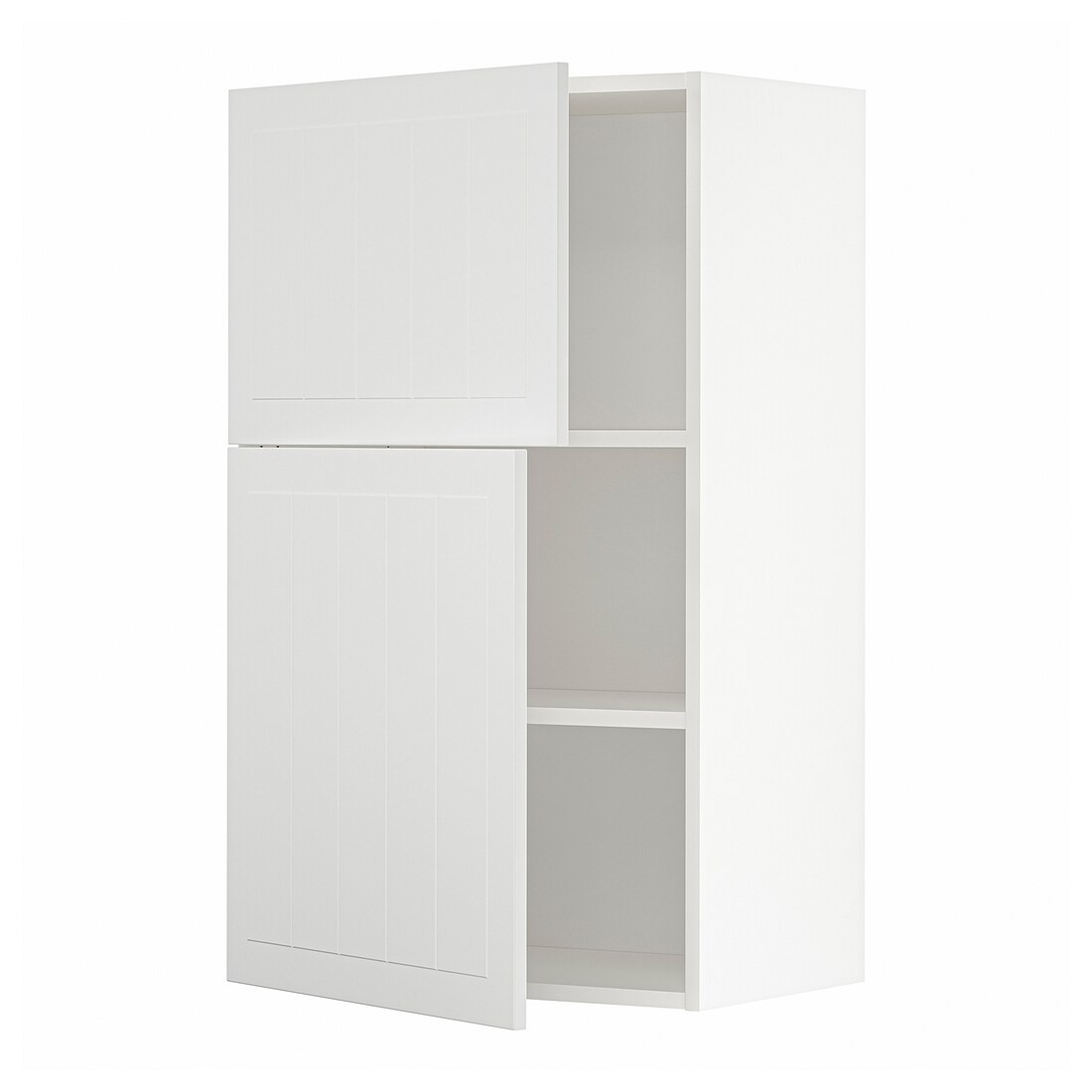 IKEA METOD МЕТОД Навесной шкаф с полками / 2 дверцы, белый / Stensund белый, 60x100 см 89457741 | 894.577.41