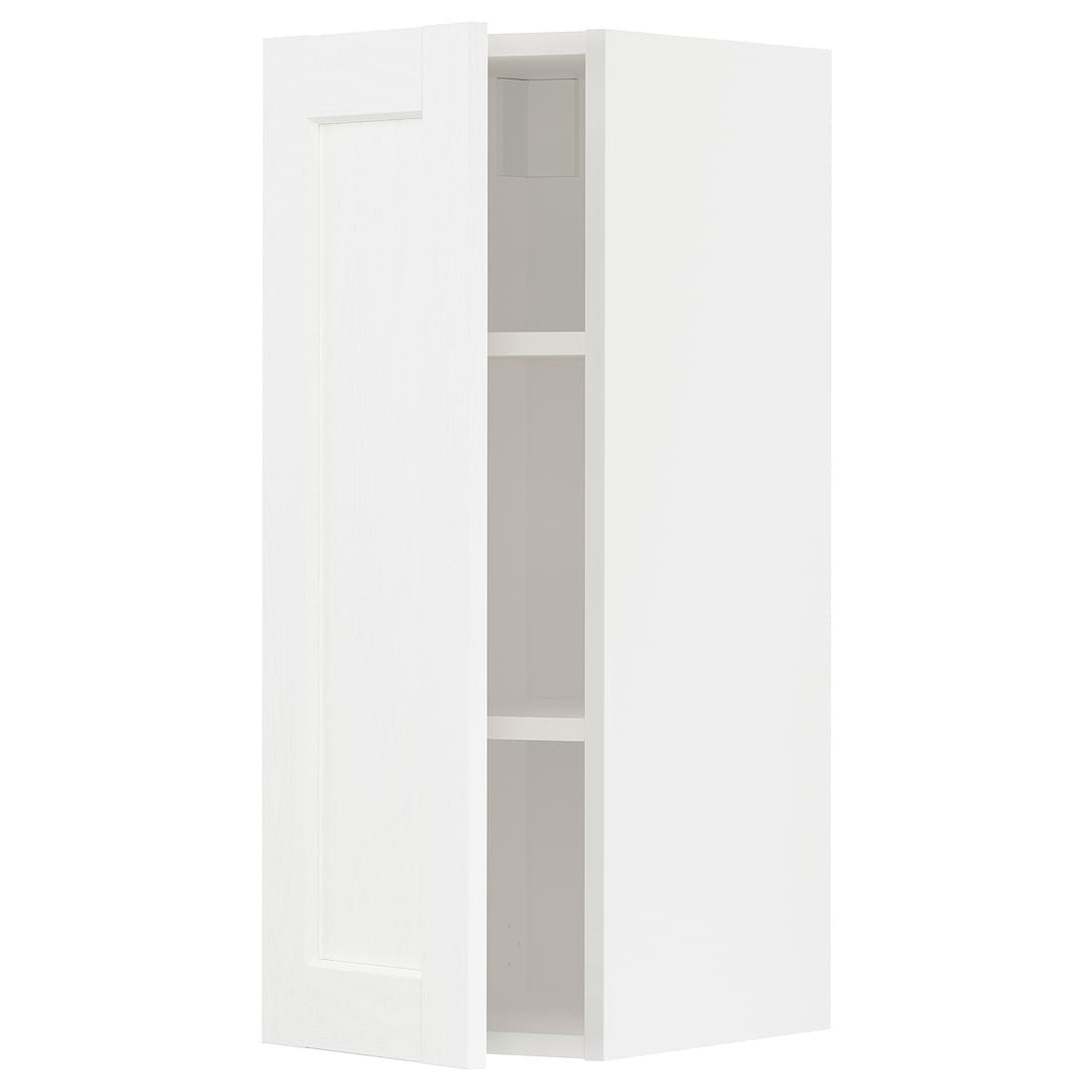 IKEA METOD МЕТОД Шкаф навесной с полками, белый Enköping / белый имитация дерева, 30x80 см 59473484 | 594.734.84