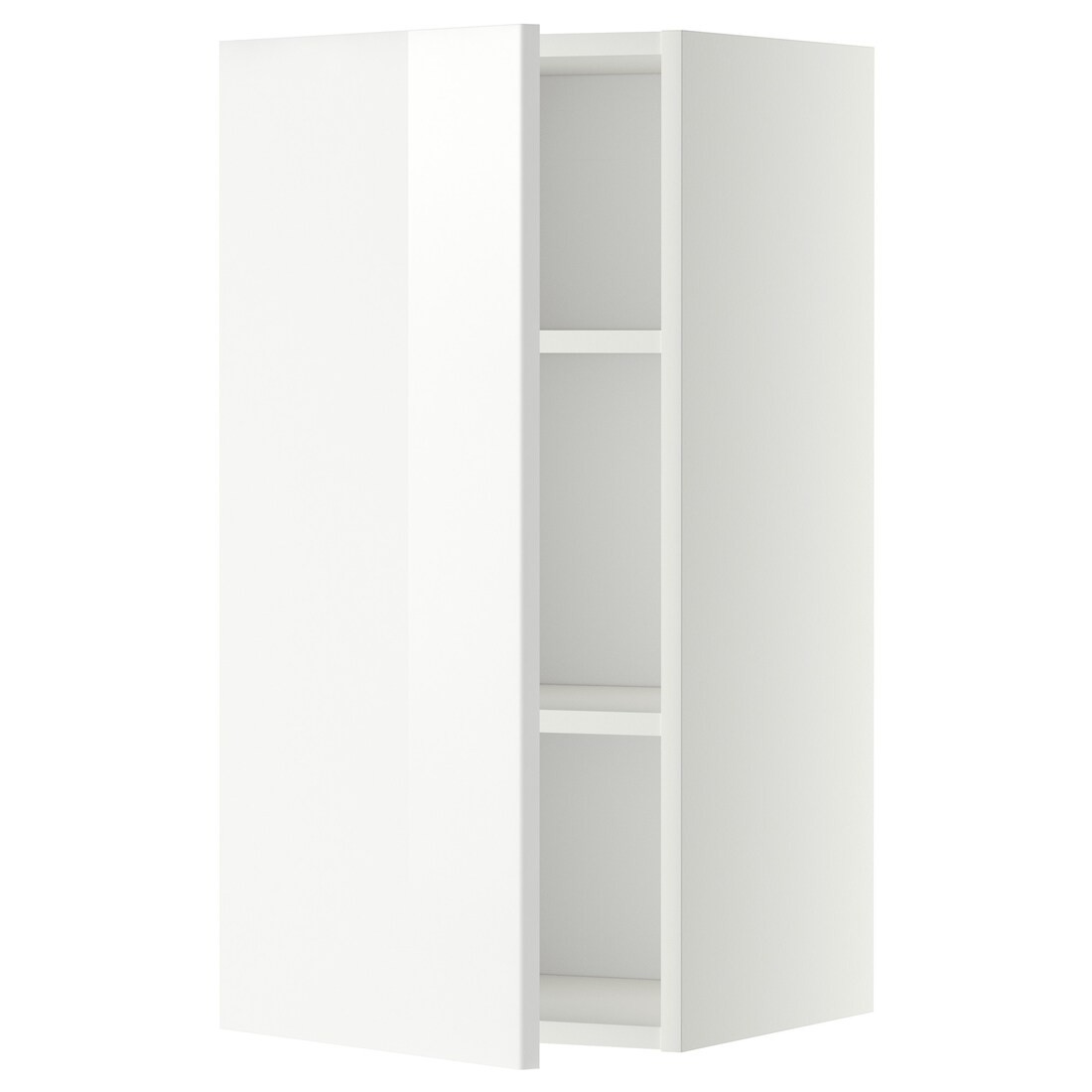 IKEA METOD МЕТОД Шкаф навесной с полками, белый / Ringhult белый, 40x80 см 29458395 294.583.95