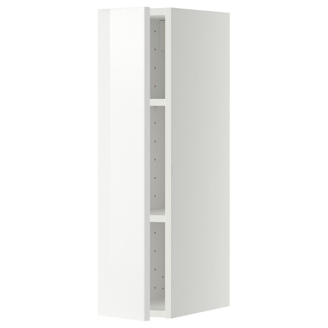 IKEA METOD МЕТОД Шкаф навесной с полками, белый / Ringhult белый, 20x80 см 39462815 394.628.15