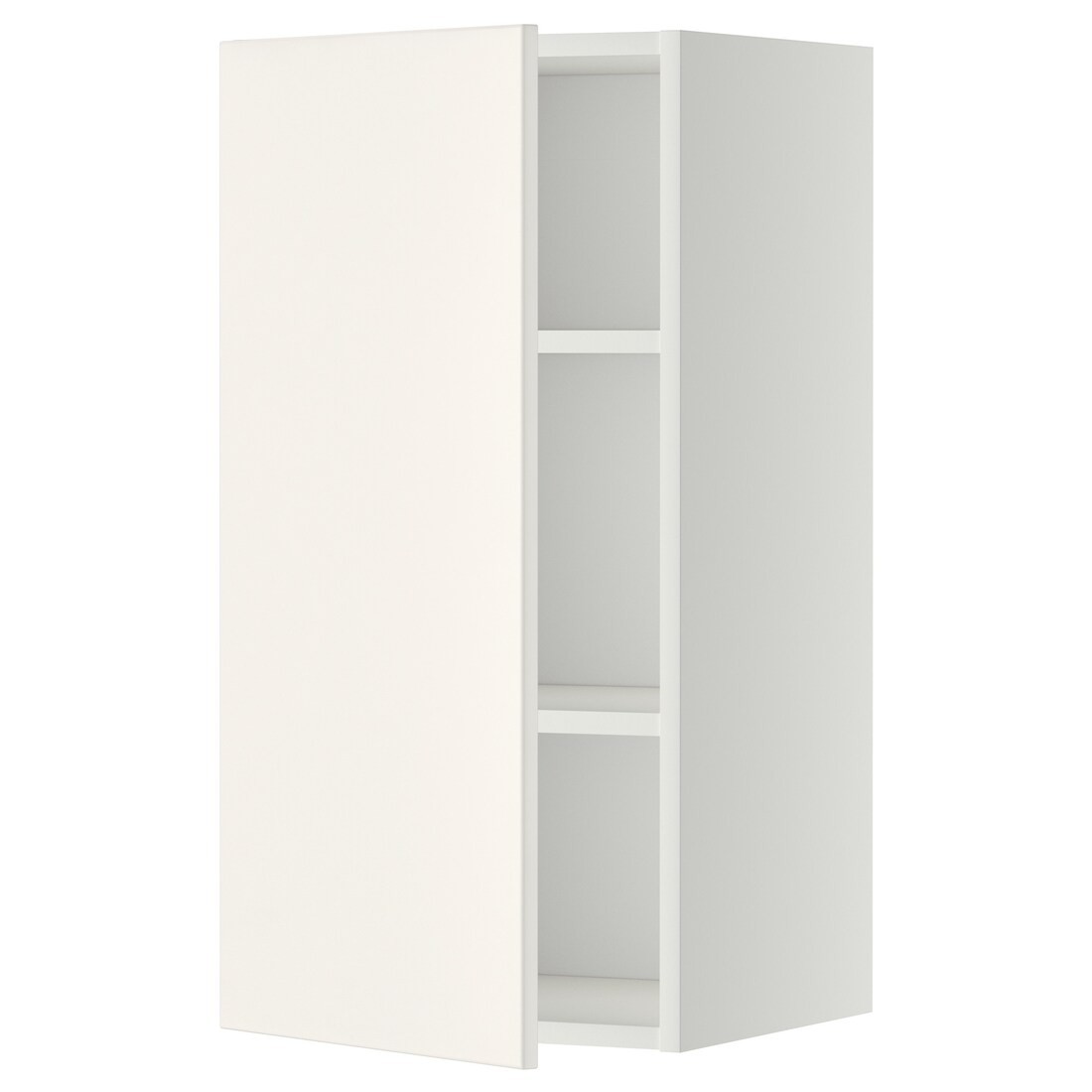 IKEA METOD МЕТОД Шкаф навесной с полками, белый / Veddinge белый, 40x80 см 29464527 294.645.27
