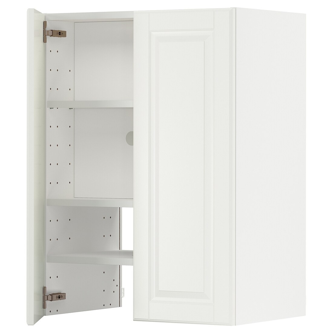 IKEA METOD МЕТОД Навесной шкаф с полкой / дверью, белый / Bodbyn кремовый 39504523 | 395.045.23