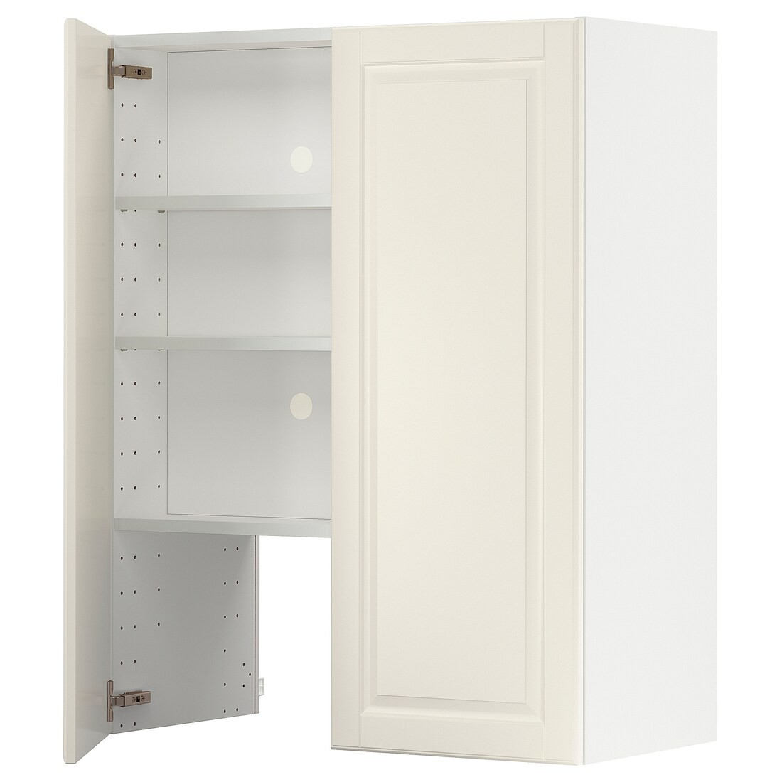 IKEA METOD МЕТОД Навесной шкаф с полкой / дверью, белый / Bodbyn кремовый 29504279 295.042.79