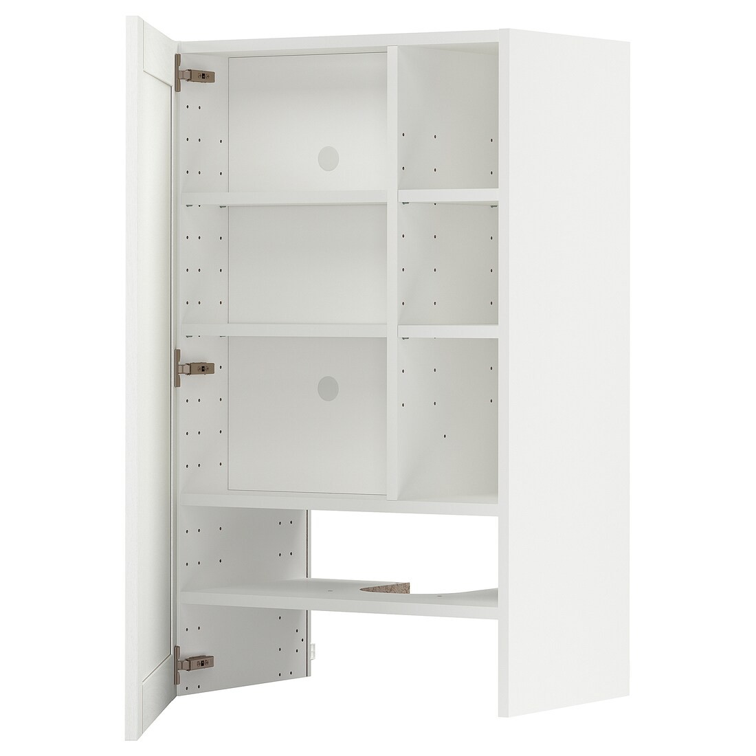 IKEA METOD МЕТОД Навесной шкаф с полкой / дверью, белый Enköping / белый имитация дерева 29504199 | 295.041.99