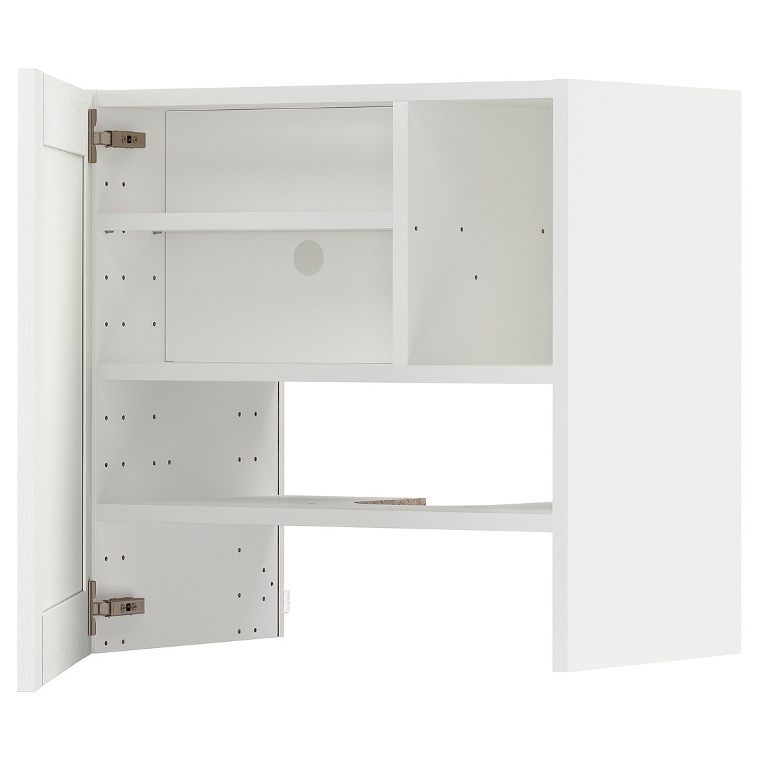 IKEA METOD МЕТОД Навесной шкаф с полкой / дверью, белый Enköping / белый имитация дерева 89505313 | 895.053.13