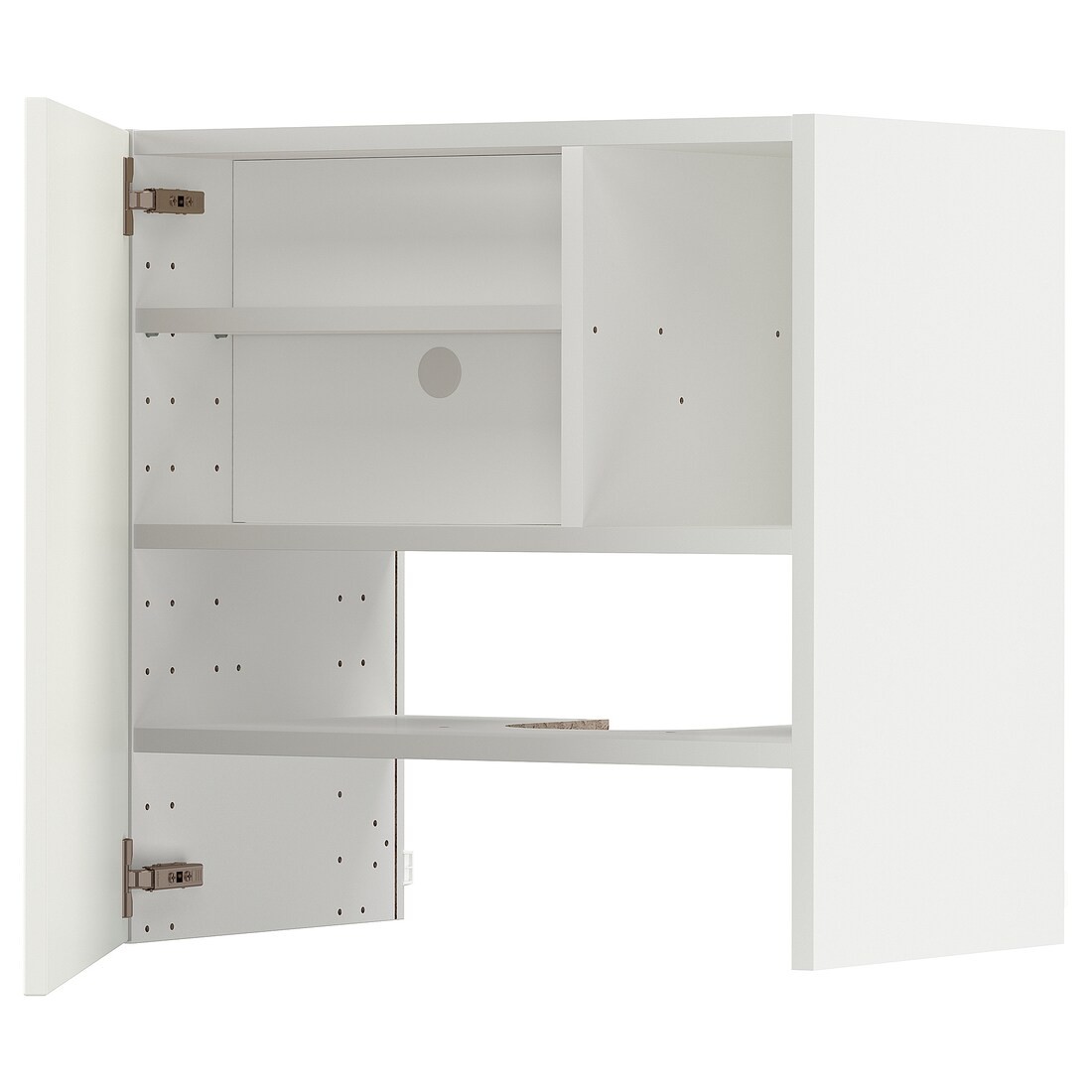 IKEA METOD МЕТОД Навесной шкаф с полкой / дверью, белый / Havstorp бежевый 89505346 | 895.053.46