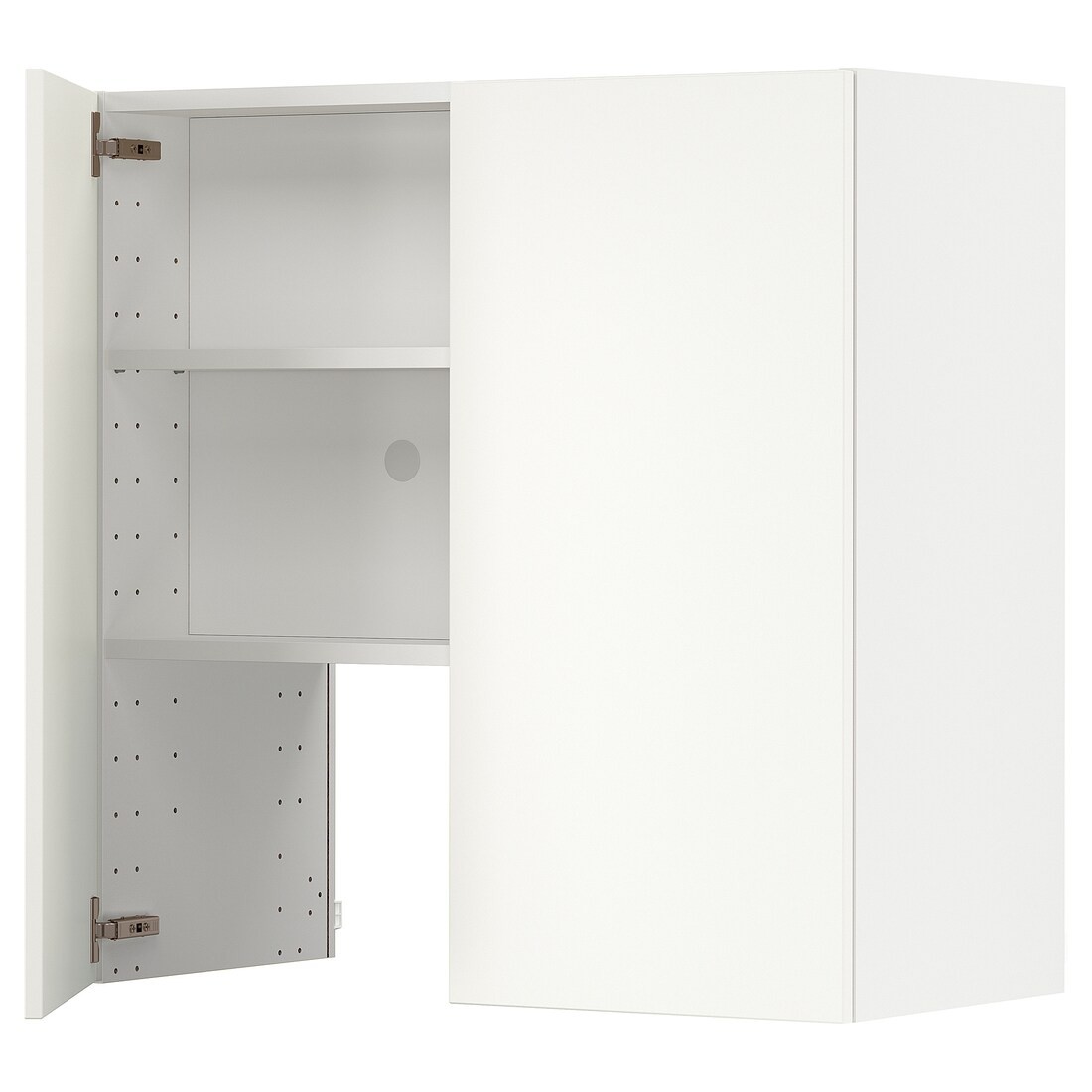 IKEA METOD МЕТОД Навесной шкаф с полкой / дверью, белый / Havstorp бежевый 09504341 | 095.043.41