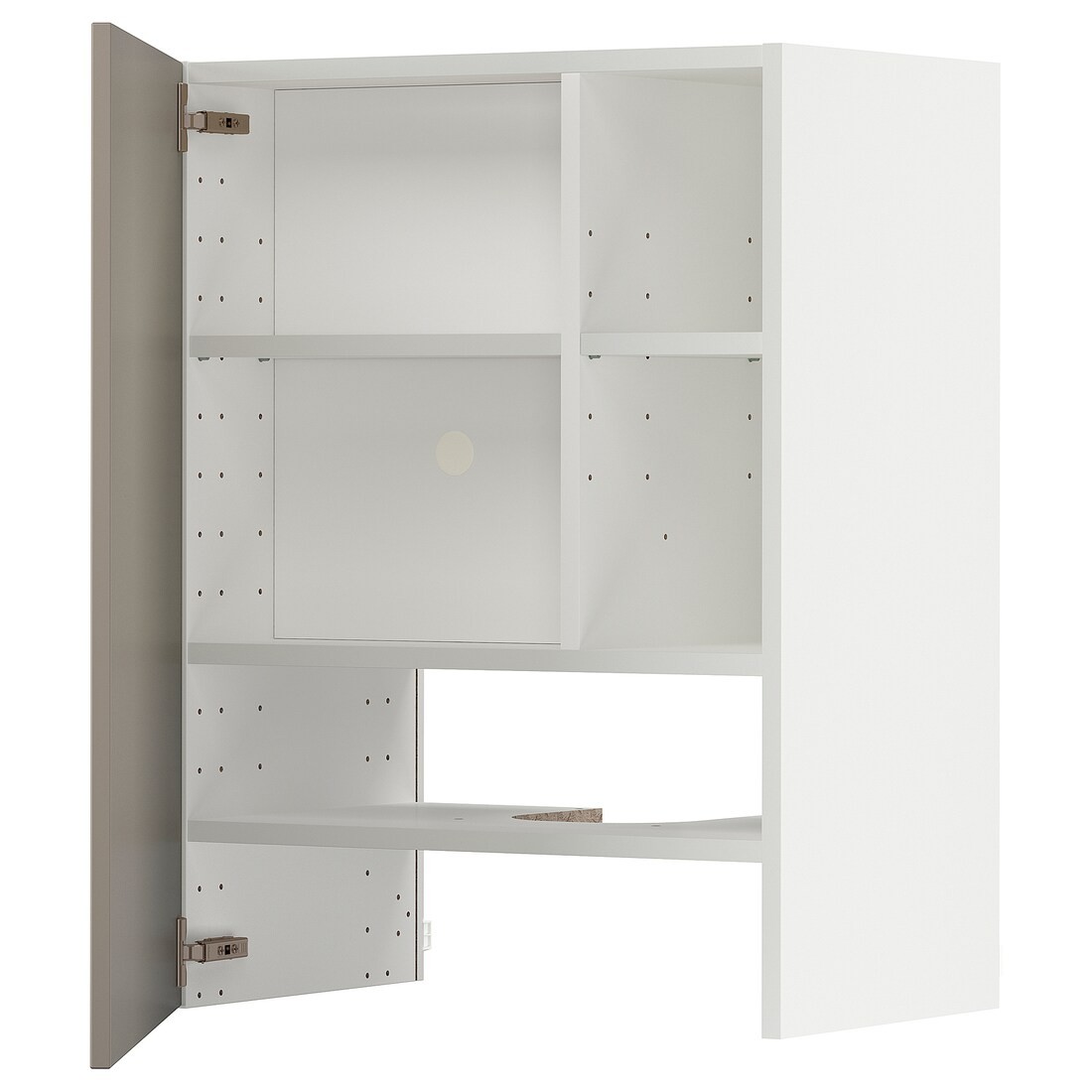 IKEA METOD МЕТОД Навесной шкаф с полкой / дверью, белый / Stensund бежевый 39504467 | 395.044.67