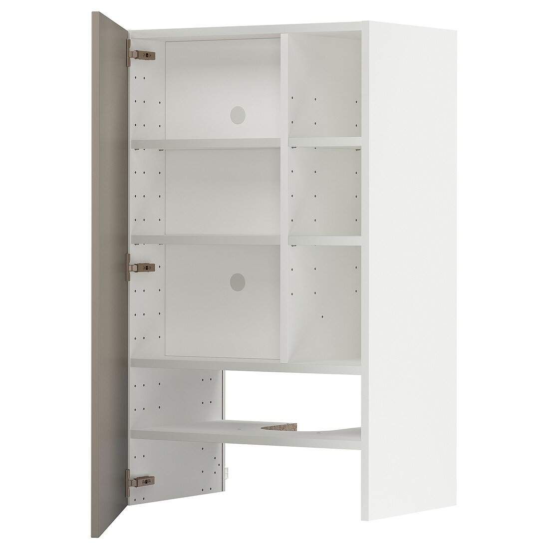 IKEA METOD МЕТОД Навесной шкаф с полкой / дверью, белый / Stensund бежевый 59504225 | 595.042.25