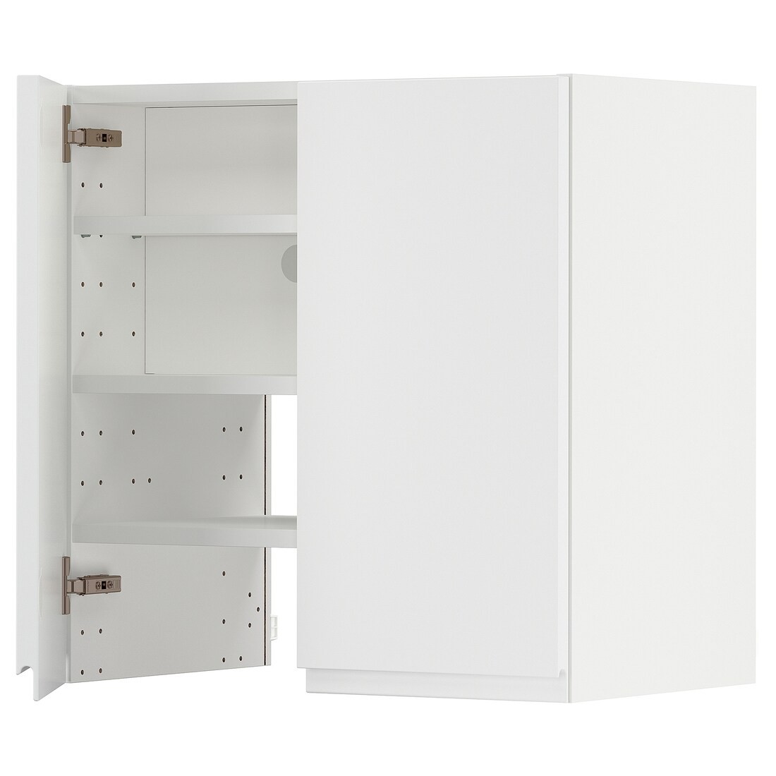 IKEA METOD МЕТОД Навесной шкаф с полкой / дверью, белый / Voxtorp матовый белый 79505276 | 795.052.76