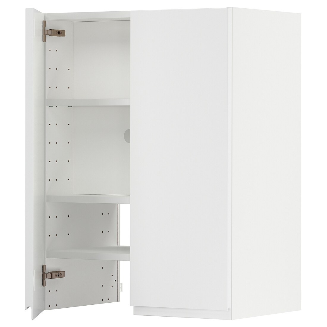 IKEA METOD МЕТОД Навесной шкаф с полкой / дверью, белый / Voxtorp матовый белый 89504549 | 895.045.49