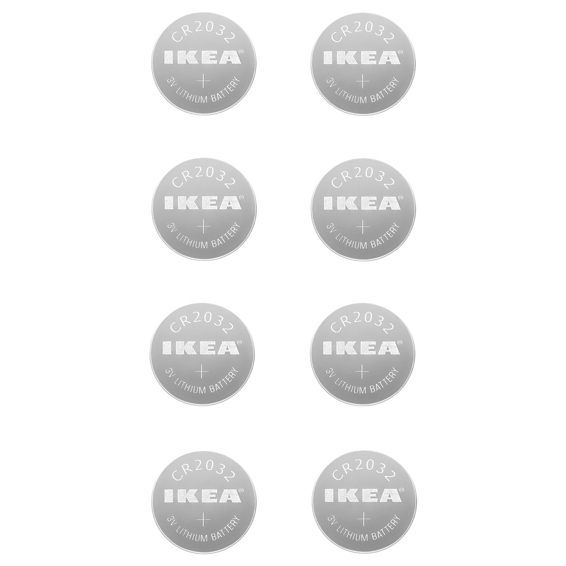 IKEA PLATTBOJ ПЛАТБОЙ Литиевая батарейка, CR2032 3 В 80291156 802.911.56