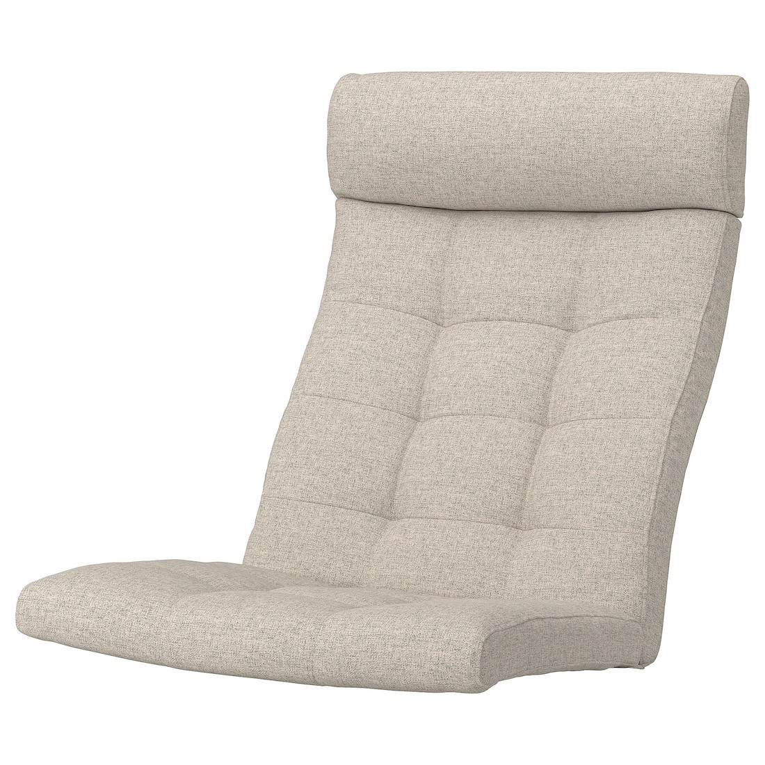 IKEA POÄNG Подушка-сиденье на кресло, Gunnared бежевый 50560517 505.605.17