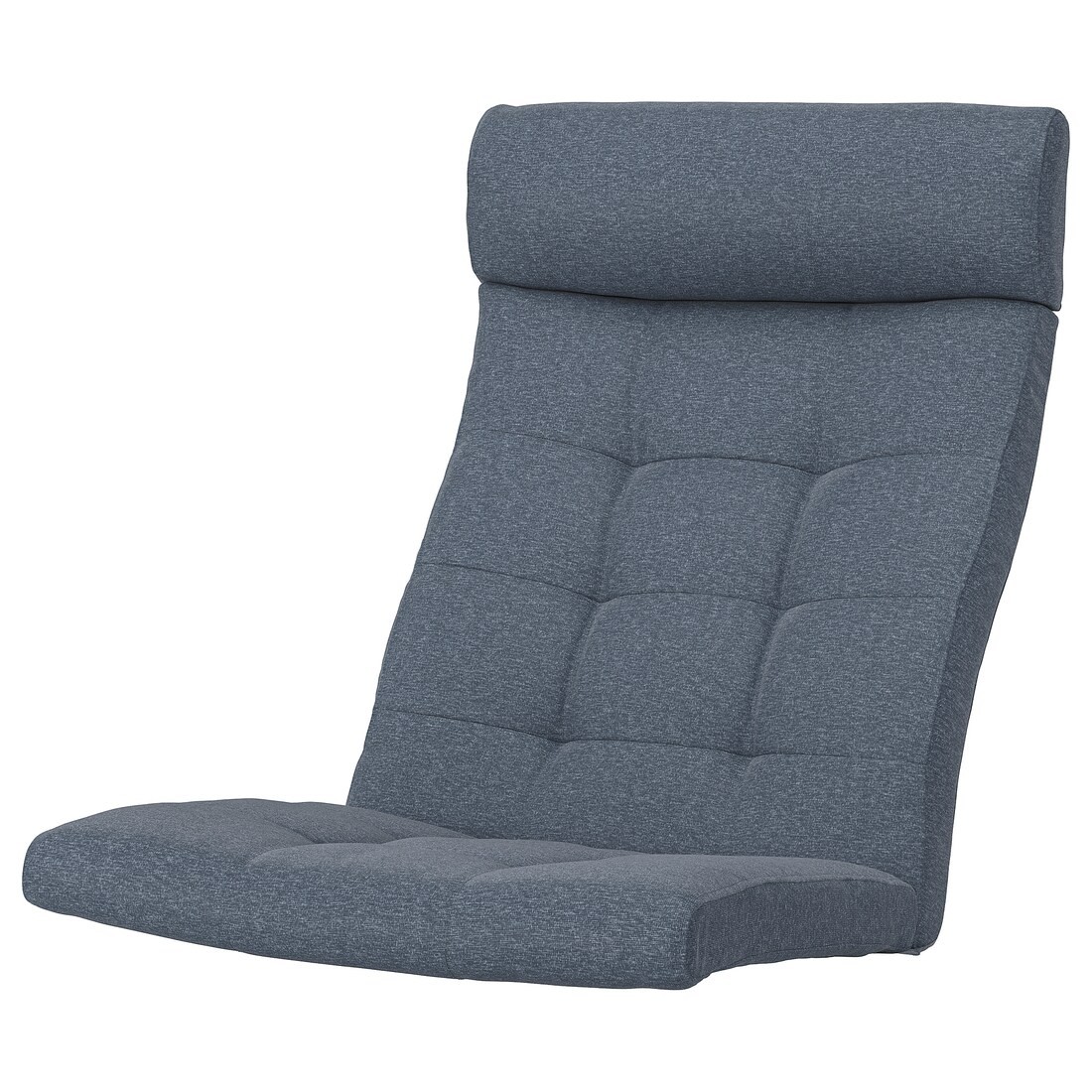IKEA POÄNG Подушка-сиденье на кресло, Gunnared синий 40560546 405.605.46