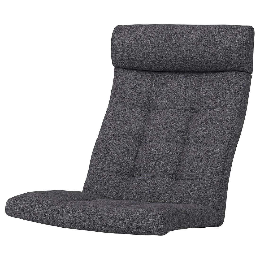 IKEA POÄNG Подушка-сиденье на кресло, Gunnared темно-серый 00560529 005.605.29