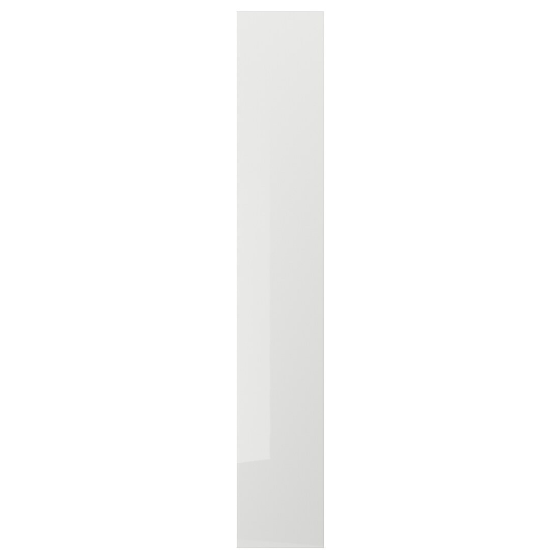 IKEA RINGHULT РИНГУЛЬТ Накладная панель, глянцевый светло-серый, 39x240 см 90327126 903.271.26