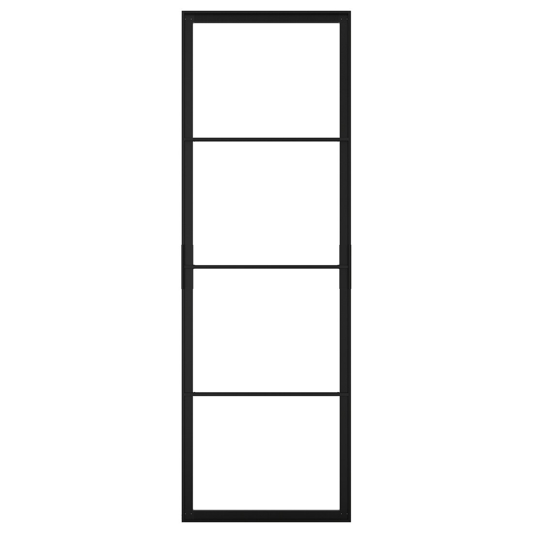 IKEA SKYTTA Рама раздвижной двери, черный, 77x231 см 80497732 | 804.977.32