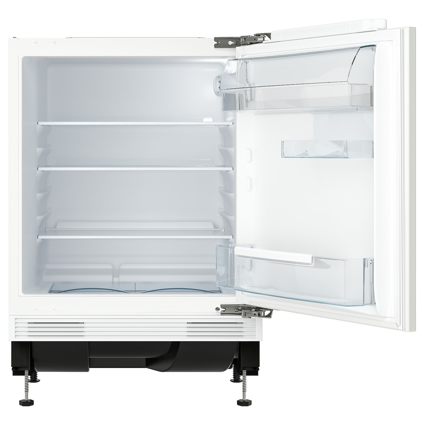 IKEA SMÅFRUSEN СМЕФРУСЕН Холодильник встраиваемый, ИКЕА 500 встроенный / белый, 134 л 10494770 104.947.70