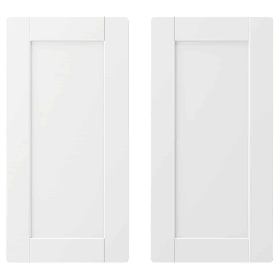 IKEA SMÅSTAD СМОСТАД Дверь, белый / белая рамка, 30x60 см 20434238 204.342.38