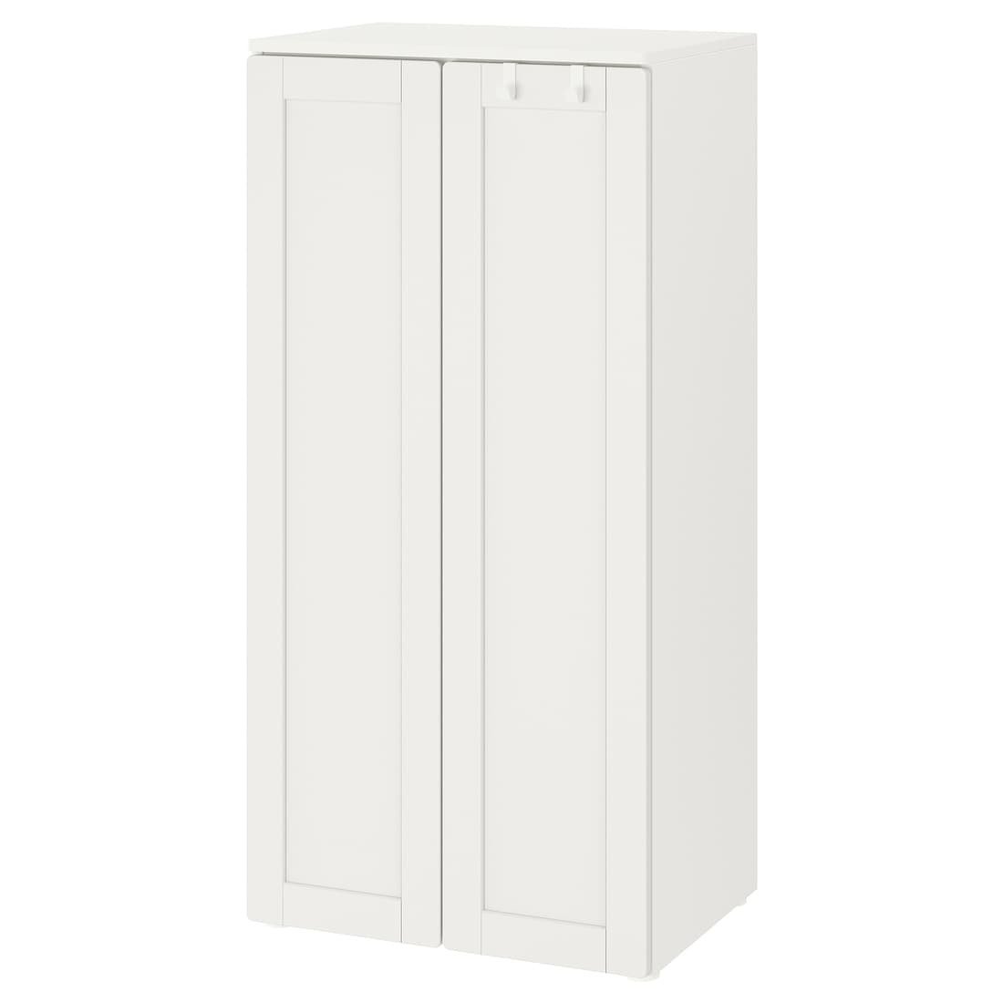 IKEA SMÅSTAD СМОСТАД / PLATSA ПЛАТСА Шкаф, белый / белая рамка, 60x42x123 см 49426191 | 494.261.91