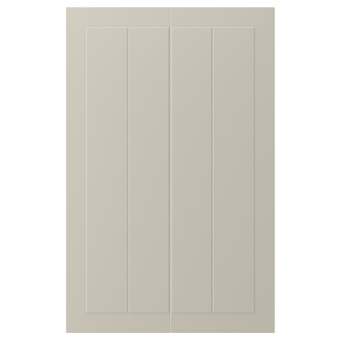 IKEA STENSUND СТЕНСУНД Дверцы для напольного углового шкафа, бежевый, 25x80 см 10453190 104.531.90