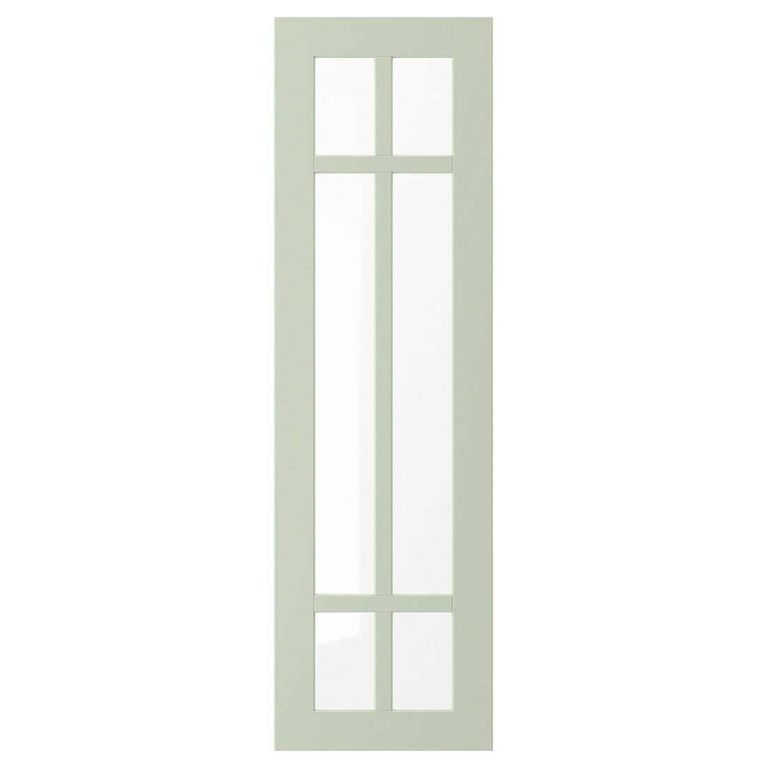 IKEA STENSUND СТЕНСУНД Стеклянная дверь, светло-зеленый, 30x100 см 30524016 305.240.16