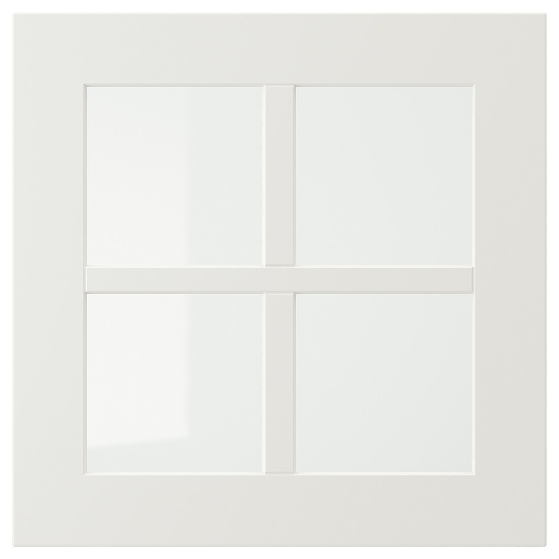 IKEA STENSUND СТЕНСУНД Стеклянная дверь, белый, 40x40 см 10450587 | 104.505.87