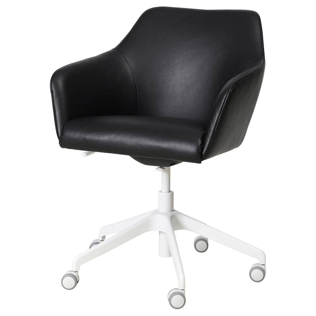 IKEA TOSSBERG / LÅNGFJÄLL Офисное кресло, Grann черный / белый 19509692 195.096.92