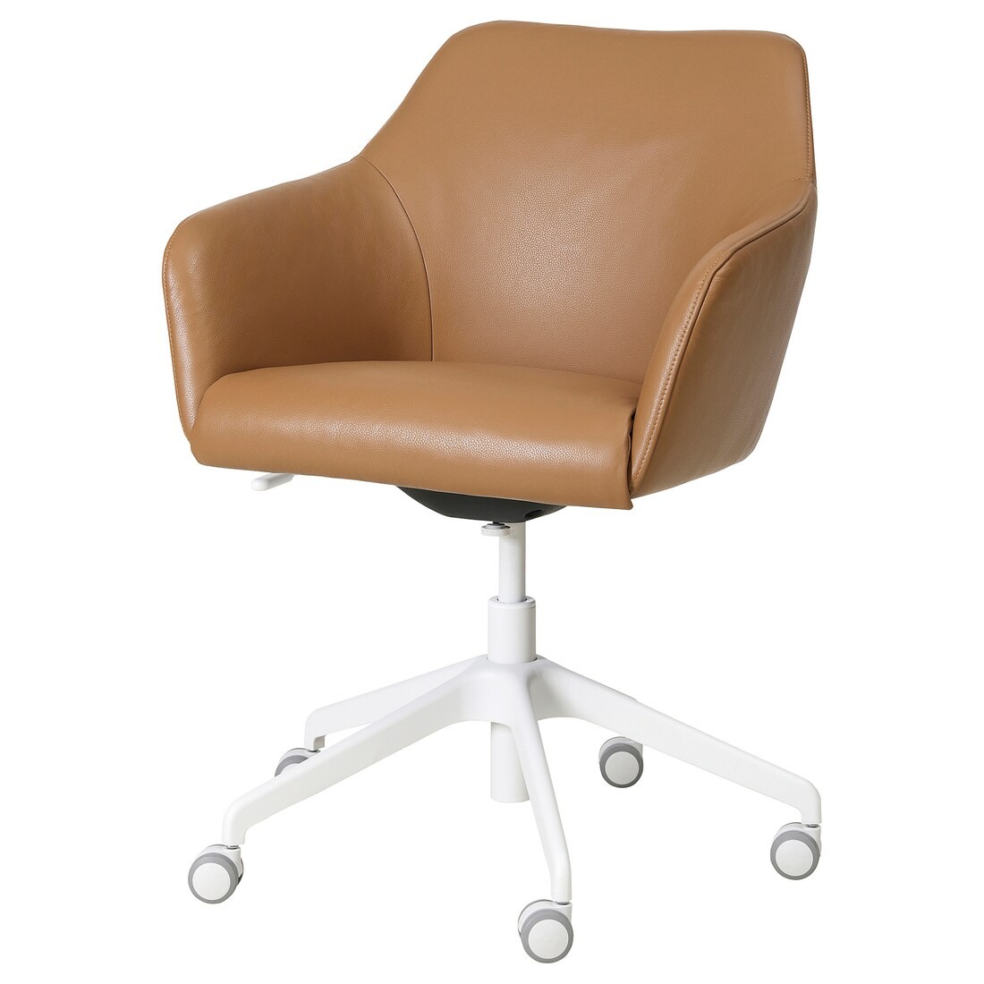 IKEA TOSSBERG / LÅNGFJÄLL Офисное кресло, Grann светло-коричневый / белый 09513091 095.130.91