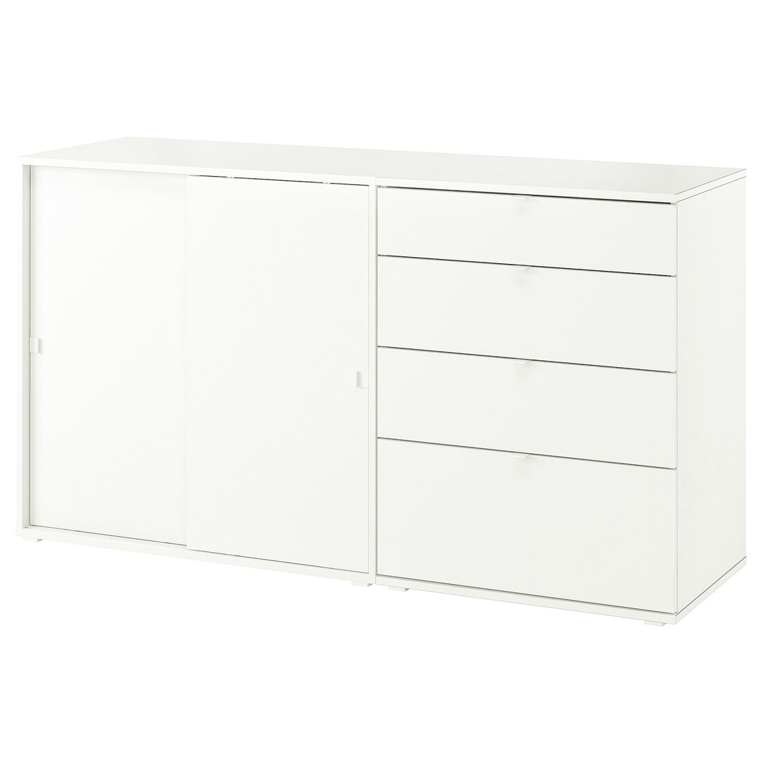 IKEA VIHALS Стеллаж, белый, 165x47x90 см 29442173 294.421.73
