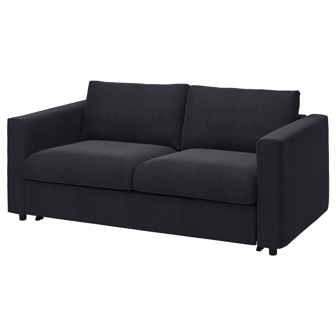 IKEA VIMLE ВИМЛЕ Чехол на 2-местный диван-кровать, Saxemara черно-синий 19399453 | 193.994.53