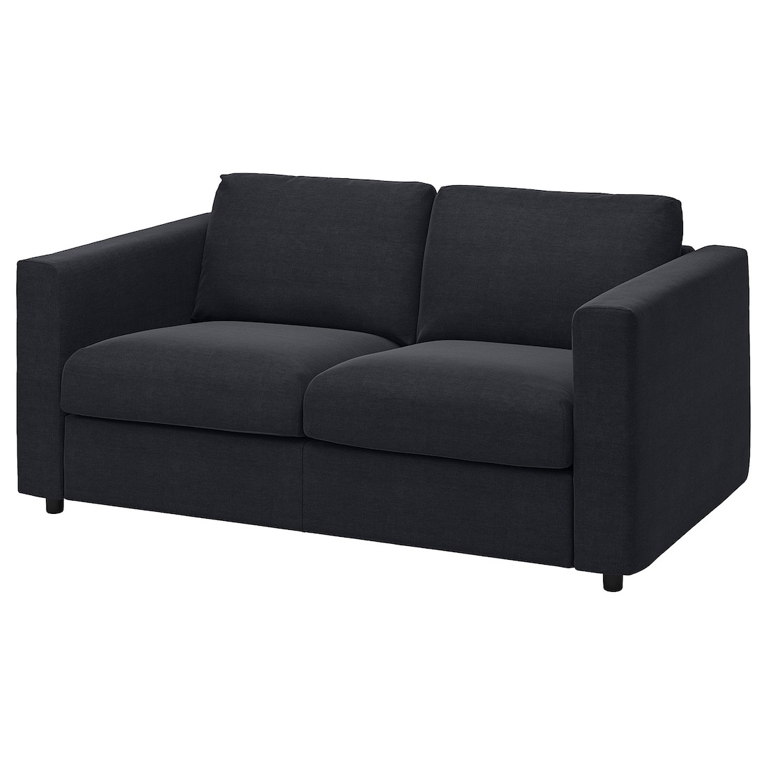 IKEA VIMLE ВИМЛЕ Чехол на 2-местный диван, Saxemara черно-синий 69399460 | 693.994.60