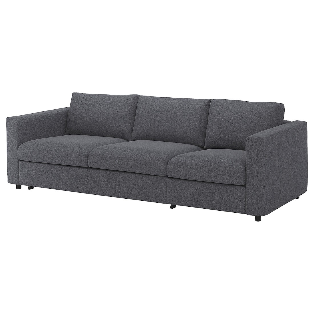 IKEA VIMLE Раскладной диван 3-местный, Gunnared серый 79545277 795.452.77