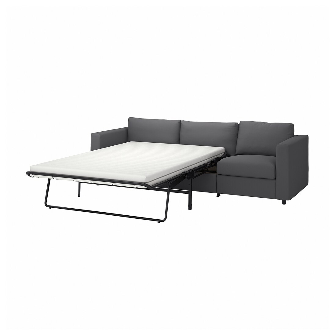 IKEA VIMLE Раскладной диван 3-местный, Hallarp серый 79537060 | 795.370.60
