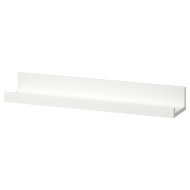 IKEA MOSSLANDA МОССЛЭНДА Полка для картин, белый, 55 см | 402.917.66