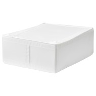 IKEA SKUBB СКУББ Контейнер для одежды / постели, белый, 44x55x19 см | 302.903.62