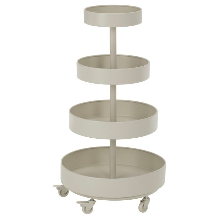 IKEA PS 2026 тележка, бежевый, 89x48 см