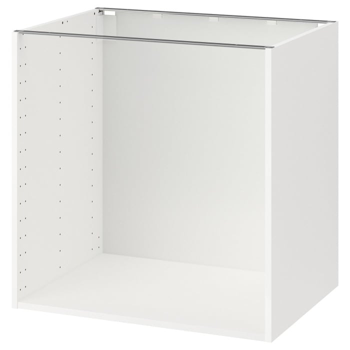 METOD МЕТОД Каркас підлоговї шафи, білий, 80x60x80 см