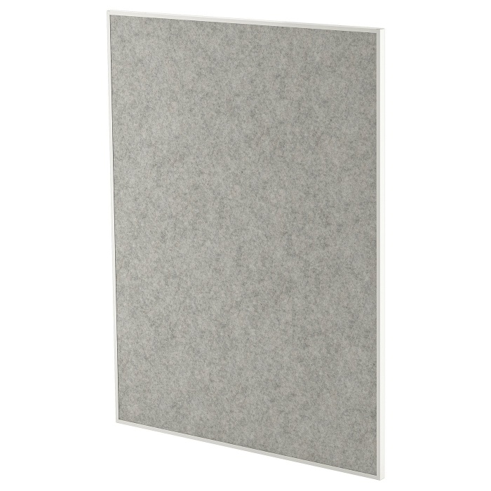 MITTZON Дошка для записів, білий, 84x110x2 см